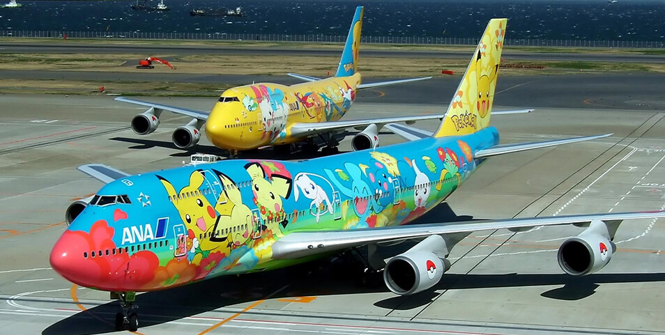 Máy bay ANA chủ đề Pokémon. Ảnh: wikipedia.org